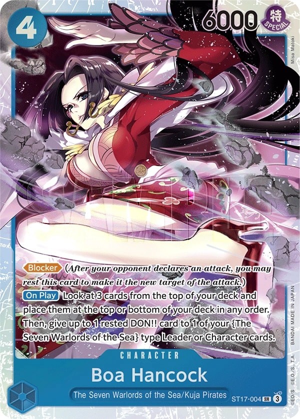 Boa Hancock ST17-004 One Piece card