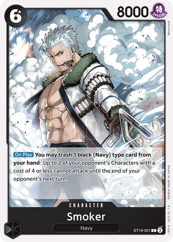 Smoker (ST19-001) — Common One Piece card