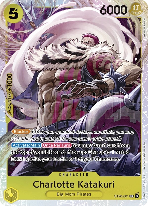Charlotte Katakuri ST20-001 One Piece card
