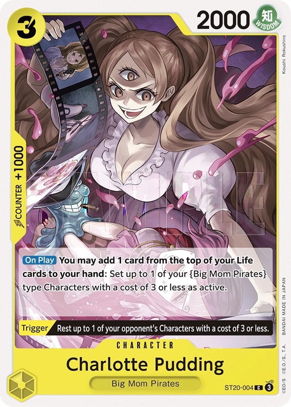 Charlotte Pudding (ST20-004) — Common One Piece card