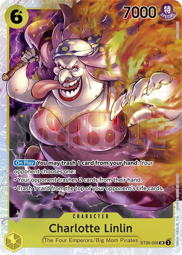 Charlotte Linlin ST20-005 One Piece card