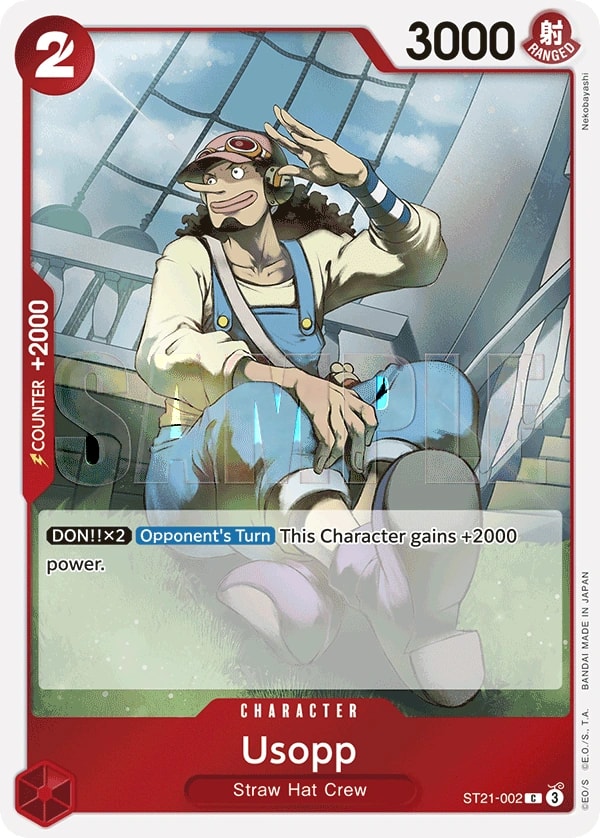 Usopp (ST21-002) — Common One Piece card