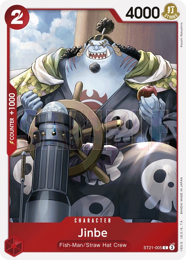 Jinbe (005) (Parallel) One Piece card