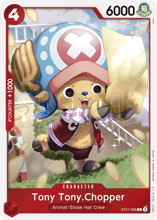 Tony Tony.Chopper (ST21-008) — Common One Piece card