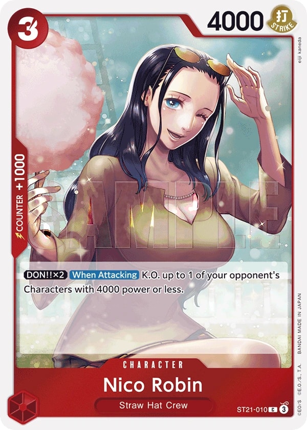 Nico Robin (ST21-010) — Common One Piece card
