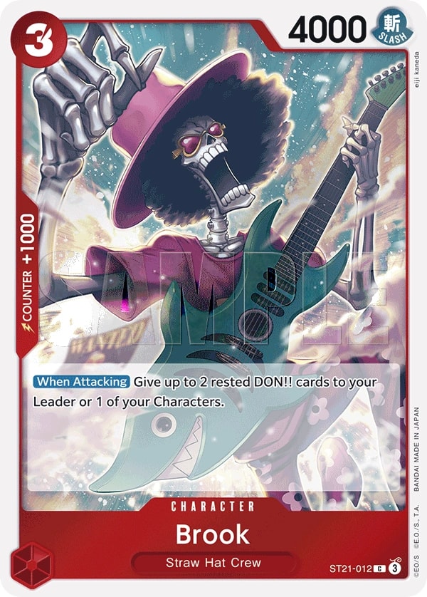 Brook (012) (Parallel) One Piece card