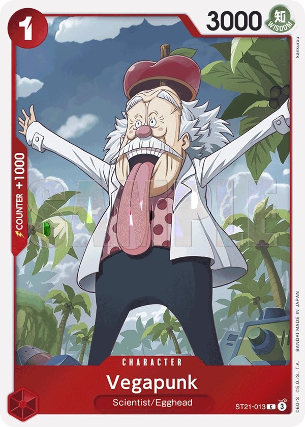 Vegapunk (013) (Parallel) One Piece card