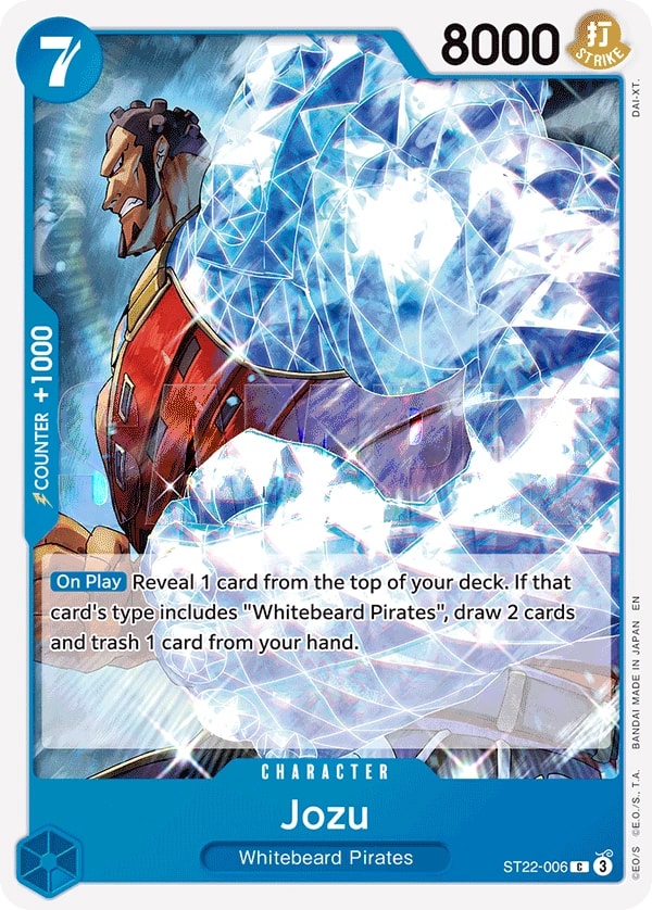 Jozu ST22-006 One Piece card