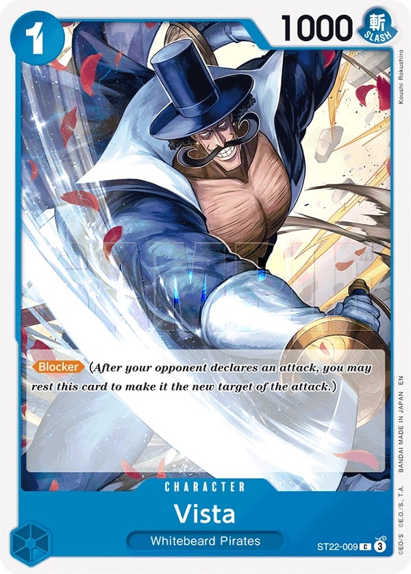 Vista ST22-009 One Piece card