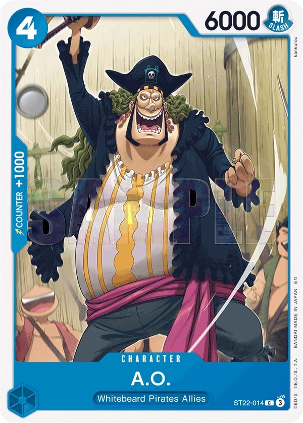 A.O. ST22-014 One Piece card