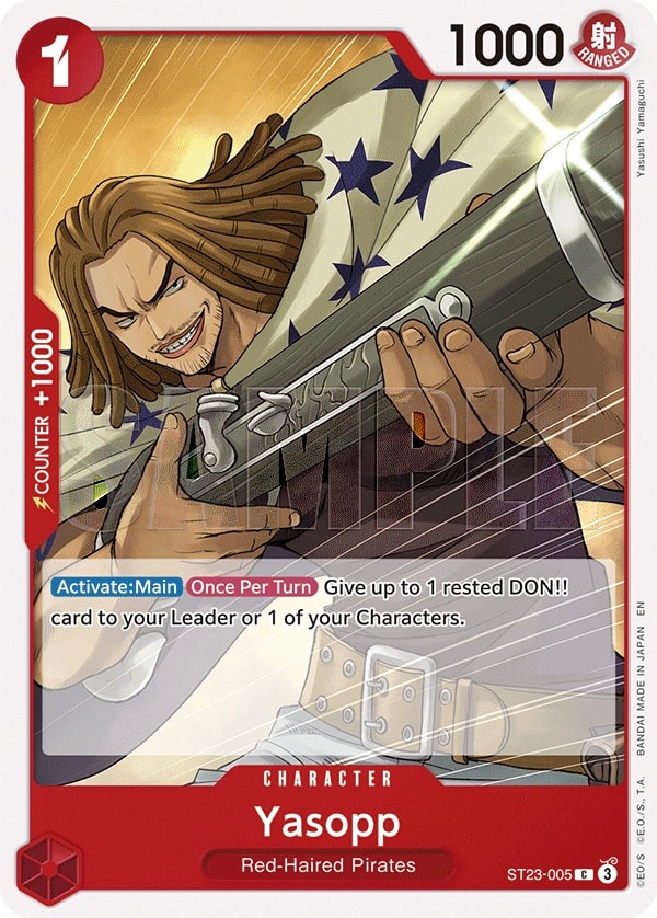 Yasopp ST23-005 One Piece card