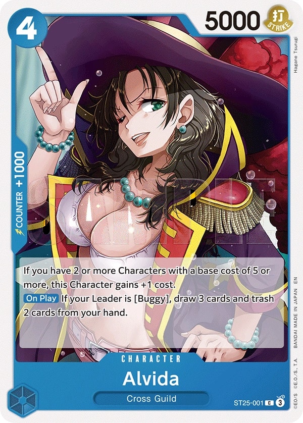 Alvida One Piece card