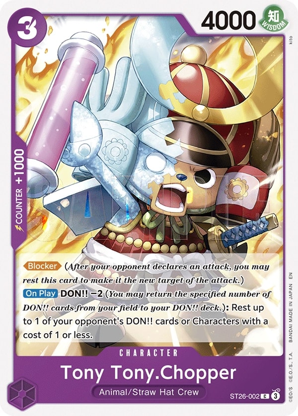 Tony Tony.Chopper One Piece card