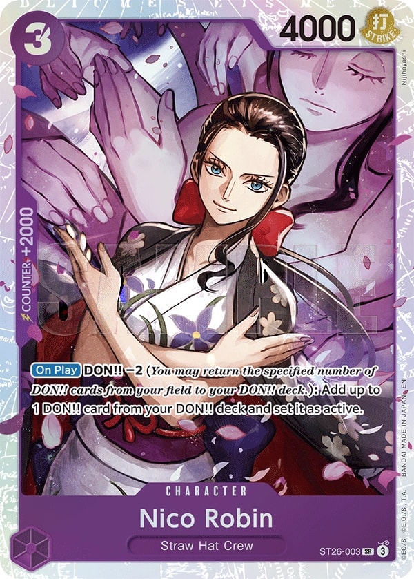 Nico Robin One Piece card