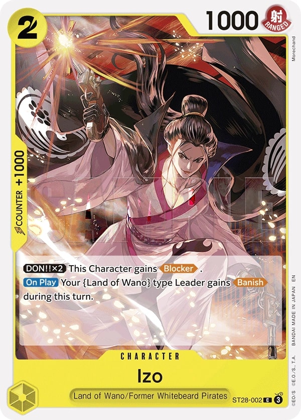 Izo One Piece card