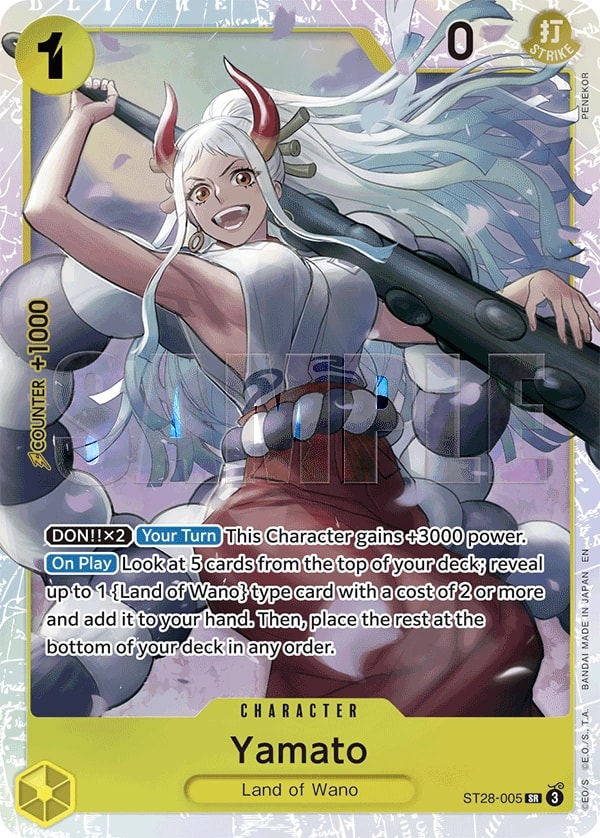 Yamato One Piece card
