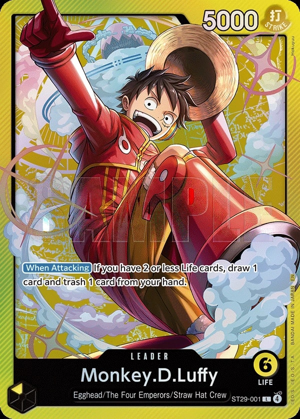 Monkey.D.Luffy One Piece card
