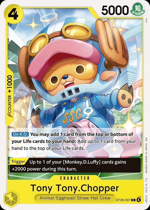 Tony Tony.Chopper (007) (Full Art) One Piece card