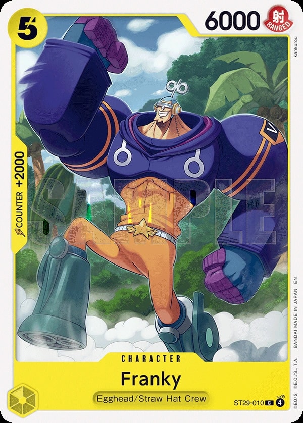 Franky One Piece card