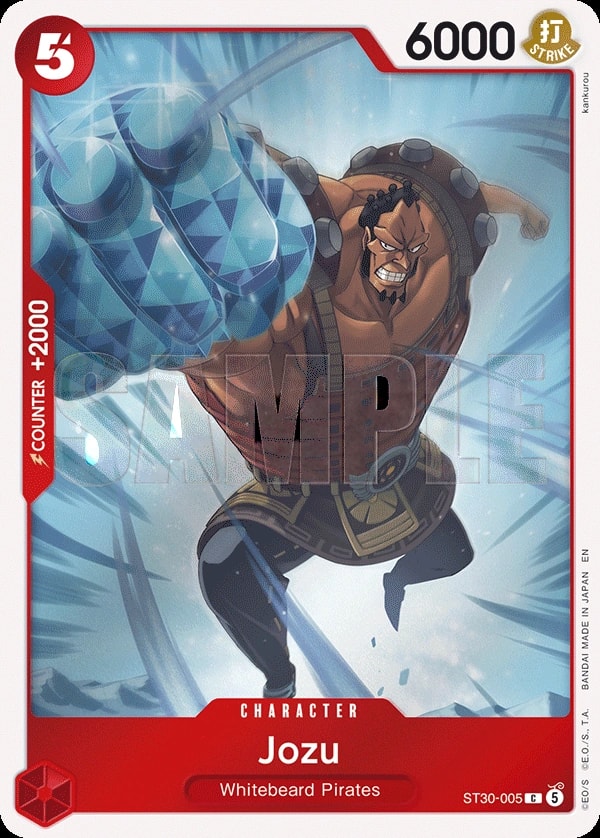 Jozu (005) (Full Art) One Piece card