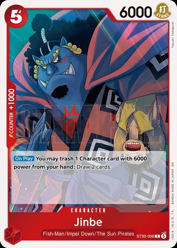 Jinbe One Piece card