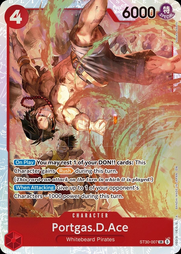 Portgas.D.Ace One Piece card