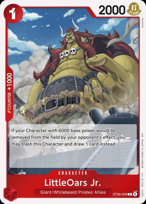 LittleOars Jr. (009) (Full Art) One Piece card