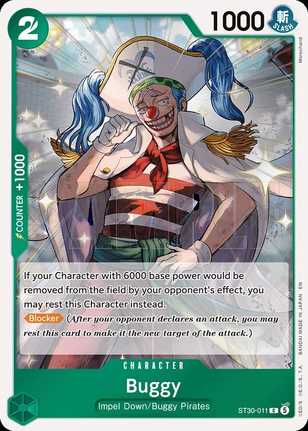 Buggy One Piece card