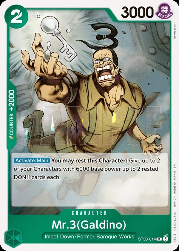 Mr.3 ST30-014 One Piece card