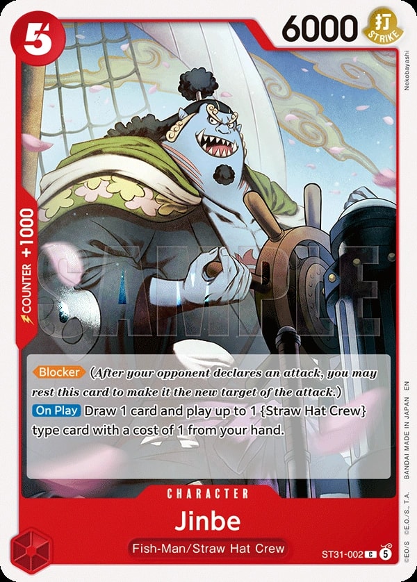 Jinbe One Piece card