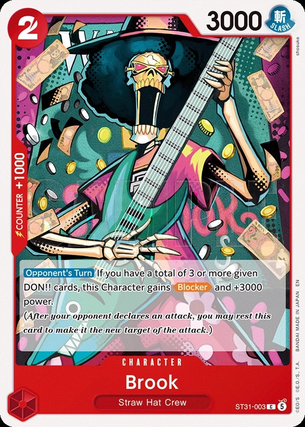 Brook ST31-003 One Piece card