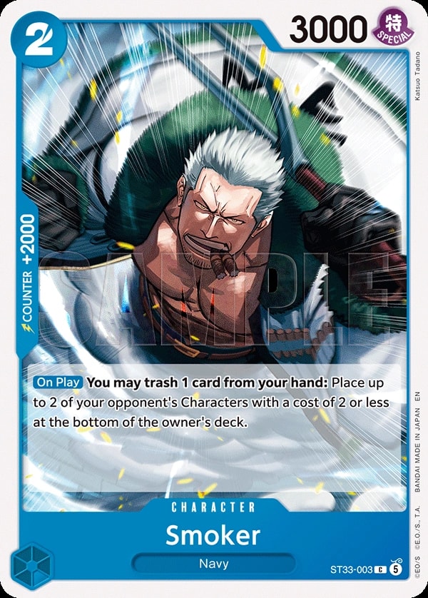 Smoker One Piece card
