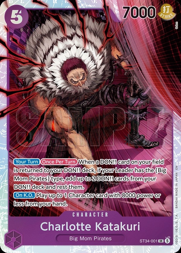 Charlotte Katakuri One Piece card