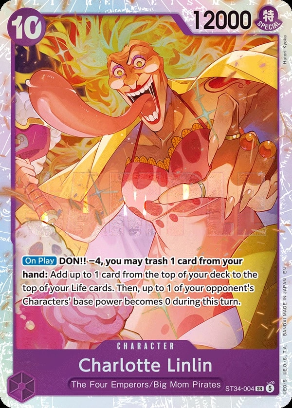 Charlotte Linlin One Piece card