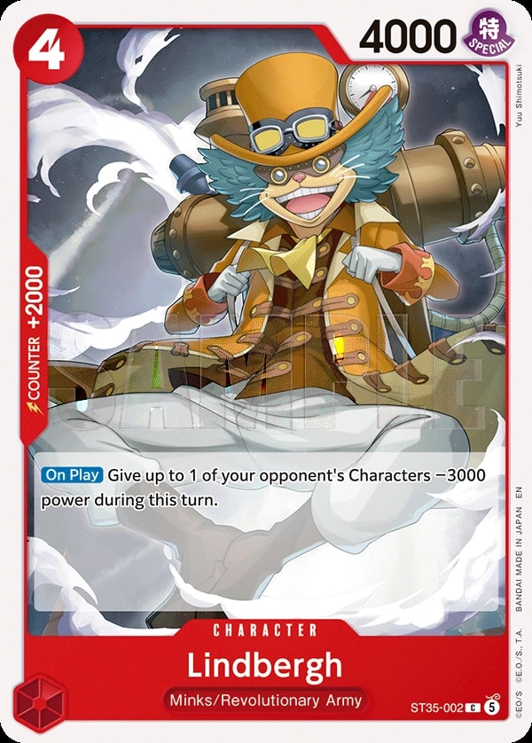 Lindbergh One Piece card