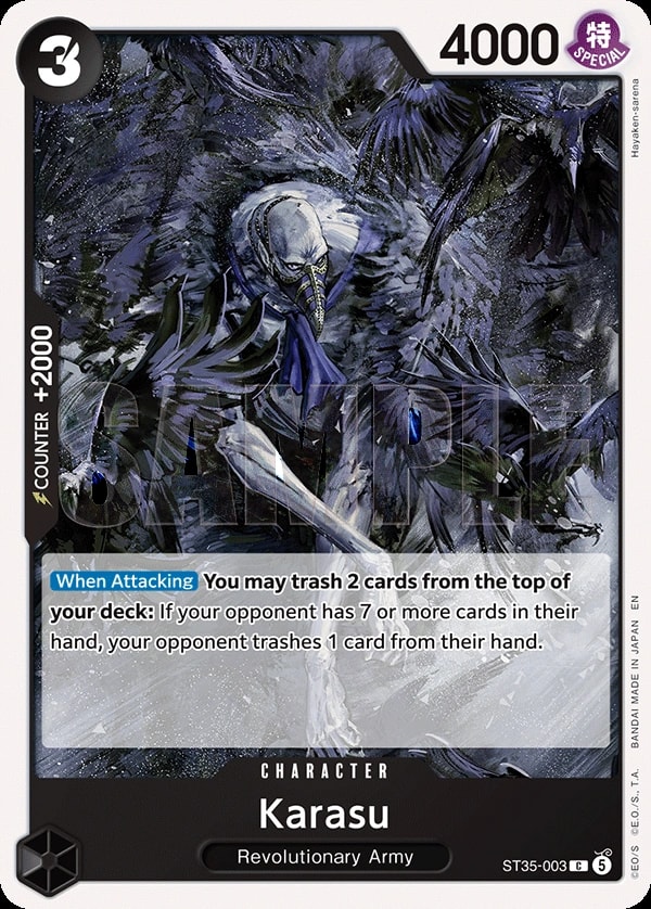 Karasu One Piece card