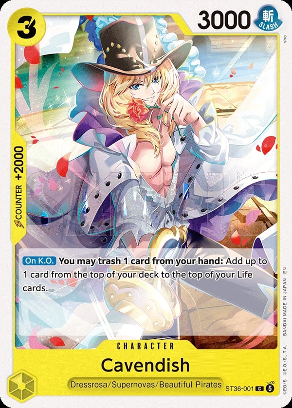 Cavendish One Piece card