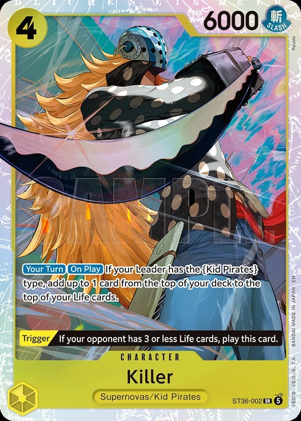 Killer ST36-002 One Piece card